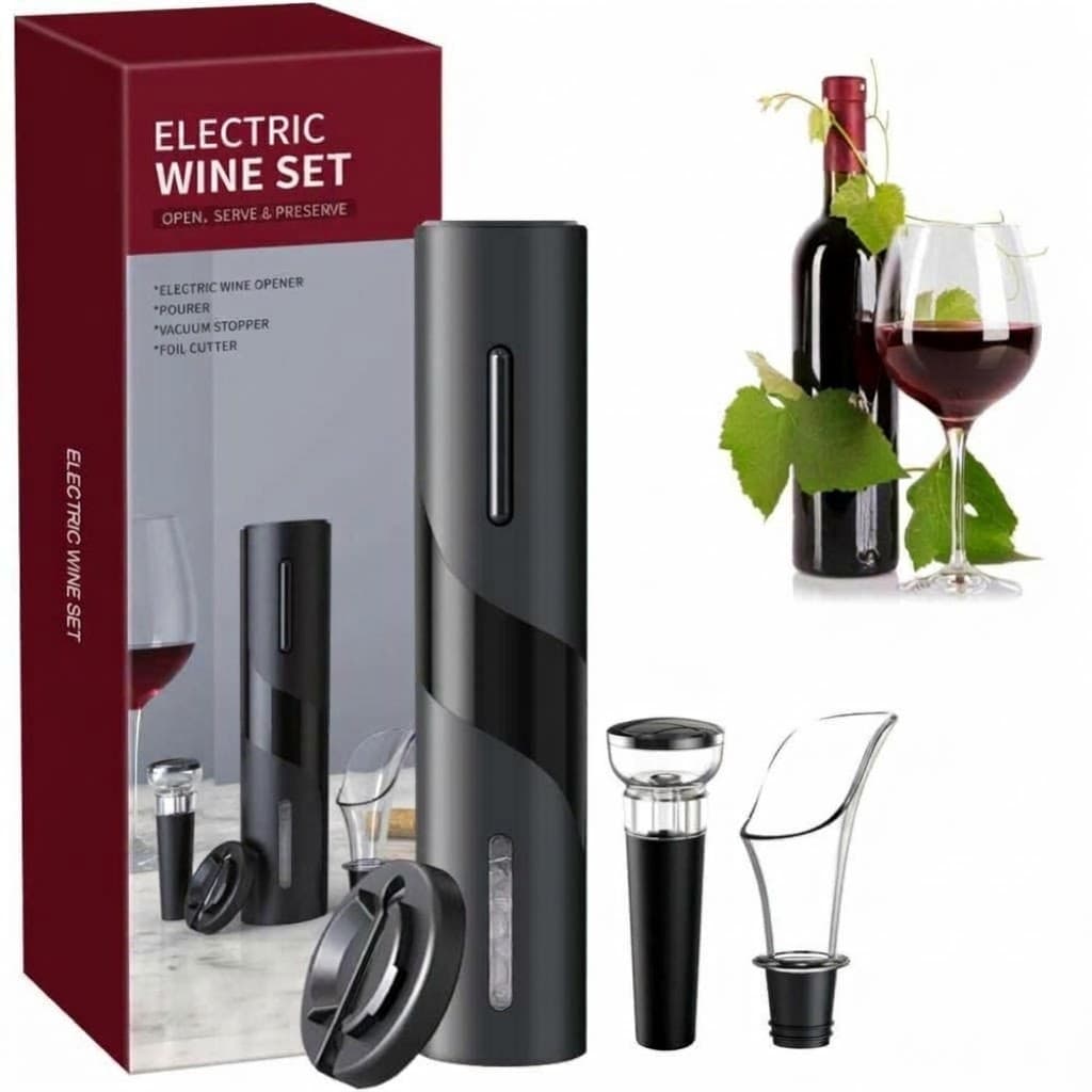 Abridor de vino eléctrico